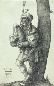 Säkkisäkki, 1514 tekijältä Albrecht Dürer