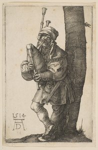 Säkkisäkki, 1514. tekijältä Albrecht Dürer