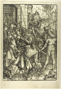 Ristin kantaminen Suuresta kärsimyksestä tekijältä Albrecht Dürer