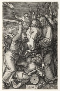 Juudaksen Kristuksen pettäminen tekijältä Albrecht Dürer