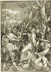 Kristuksen pettäminen, suuresta kärsimyksestä tekijältä Albrecht Dürer