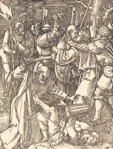 Kristuksen pettäminen, luultavasti n. 15091510. tekijältä Albrecht Dürer
