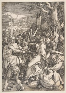 Kristuksen pettäminen.n.d. tekijältä Albrecht Dürer