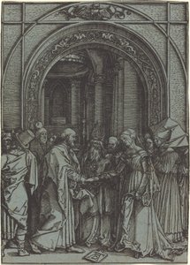 Neitsyen kihlaus tekijältä Albrecht Dürer
