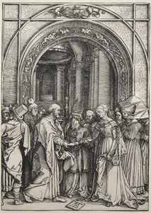 Neitsyen kihlaus tekijältä Albrecht Dürer