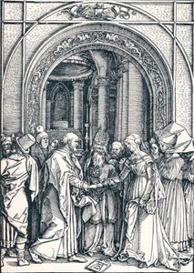 Neitsyen kihlaus, 1506 1906. tekijältä Albrecht Dürer