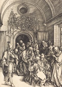 Ympärileikkaus, c. 15041505. tekijältä Albrecht Dürer