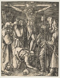 Ristiinnaulitseminen, The Small Passion, n. 1509. tekijältä Albrecht Dürer