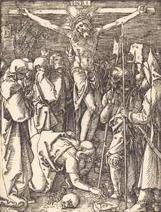 Ristiinnaulitseminen, luultavasti n. 15091510. tekijältä Albrecht Dürer