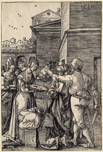 Pyhän Johannes Kastajan mestaus tekijältä Albrecht Dürer