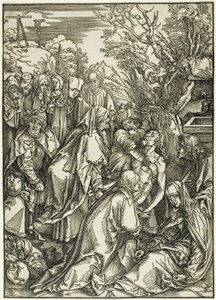 Kristuksen laskeutuminen suuresta kärsimyksestä tekijältä Albrecht Dürer