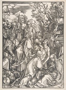 The Deposition of Christ, teoksesta The Large Passion.n.d. tekijältä Albrecht Dürer