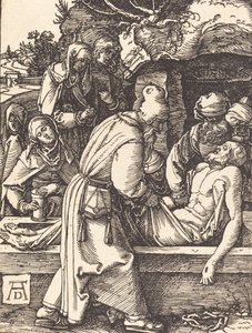 The Deposition, luultavasti c. 15091510. tekijältä Albrecht Dürer