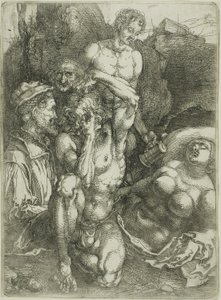 Epätoivoinen Mies tekijältä Albrecht Dürer
