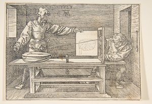 Luutun valmistelija.n.d. tekijältä Albrecht Dürer