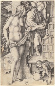 Tohtorin uni (Joutilaan kiusaus) tekijältä Albrecht Dürer