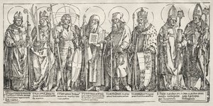 Itävallan kahdeksan pyhää tekijältä Albrecht Dürer
