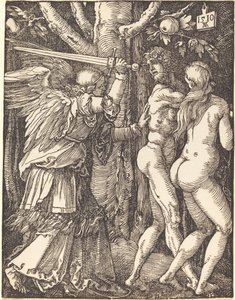 Karkottaminen paratiisista tekijältä Albrecht Dürer