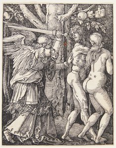 Karkottaminen paratiisista tekijältä Albrecht Dürer
