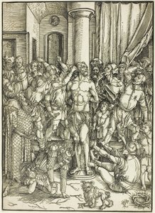 The Flagellation, The Large Passion tekijältä Albrecht Dürer
