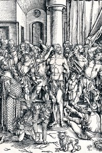 Kristuksen liputus, 1498 1906 tekijältä Albrecht Dürer