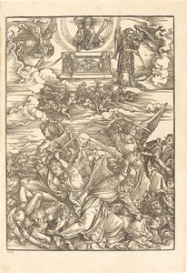 Neljä kostavaa enkeliä tekijältä Albrecht Dürer