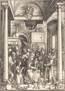 Neitsyen kirkkaus tekijältä Albrecht Dürer
