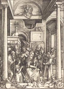 Neitsyen kirkkaus, n. 1504. tekijältä Albrecht Dürer