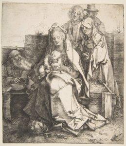 Pyhä perhe, 1512-13. tekijältä Albrecht Dürer
