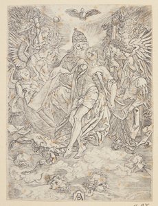 Pyhä kolminaisuus tekijältä Albrecht Dürer