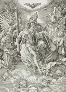 Pyhä kolminaisuus tekijältä Albrecht Dürer