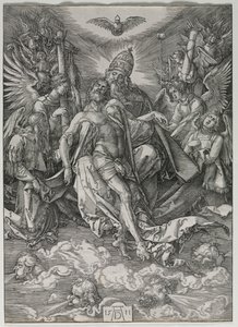 Pyhä kolminaisuus, 1511. tekijältä Albrecht Dürer