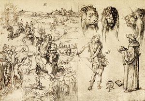 Europan kidnappaus tekijältä Albrecht Dürer