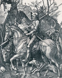 Ritari, kuolema ja paholainen, 1513 1906 tekijältä Albrecht Dürer