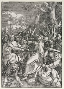 Suuri kärsimys: Kristuksen pettäminen tekijältä Albrecht Dürer