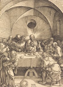 Viimeinen ehtoollinen, 1510. tekijältä Albrecht Dürer