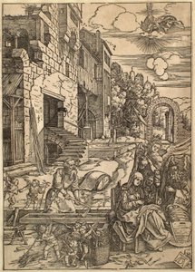 Neitsyt Marian elämä: Pyhän perheen oleskelu Egyptissä tekijältä Albrecht Dürer