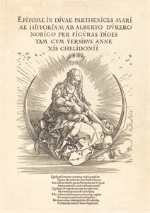 Madonna puolikuussa tekijältä Albrecht Dürer
