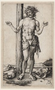 Surujen mies (kädet ylhäällä) tekijältä Albrecht Dürer