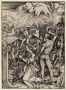 Pyhän Katariina Aleksandrialaisen marttyyrius tekijältä Albrecht Dürer