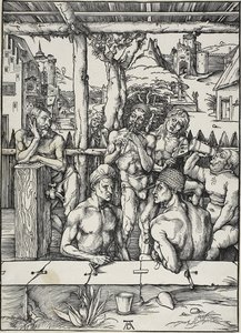 Miesten kylpylä tekijältä Albrecht Dürer