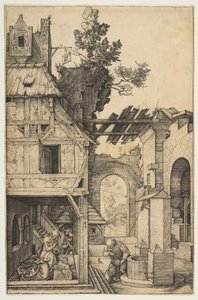 Syntymä, 1504. tekijältä Albrecht Dürer