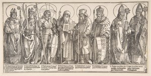 Itävallan suojeluspyhät 1515-1517. tekijältä Albrecht Dürer