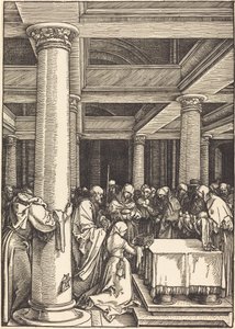 Kristuksen esittely temppelissä tekijältä Albrecht Dürer