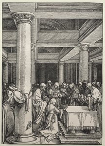 Kristuksen esittely temppelissä tekijältä Albrecht Dürer