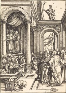 Neitsyen esitys temppelissä tekijältä Albrecht Dürer
