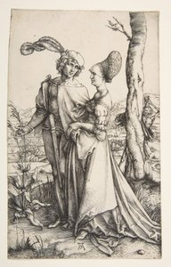 Promenade, n. 1498. tekijältä Albrecht Dürer
