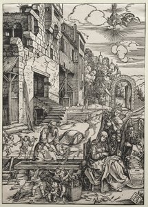 Lepo Egyptissä, n. 1501-1502. tekijältä Albrecht Dürer