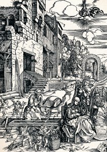 Loput Egyptin lennon aikana, 1506 1906 tekijältä Albrecht Dürer