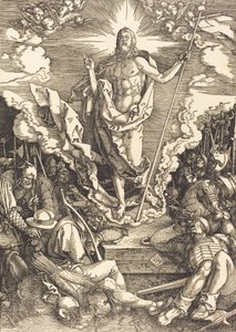 Ylösnousemus, 1510. tekijältä Albrecht Dürer